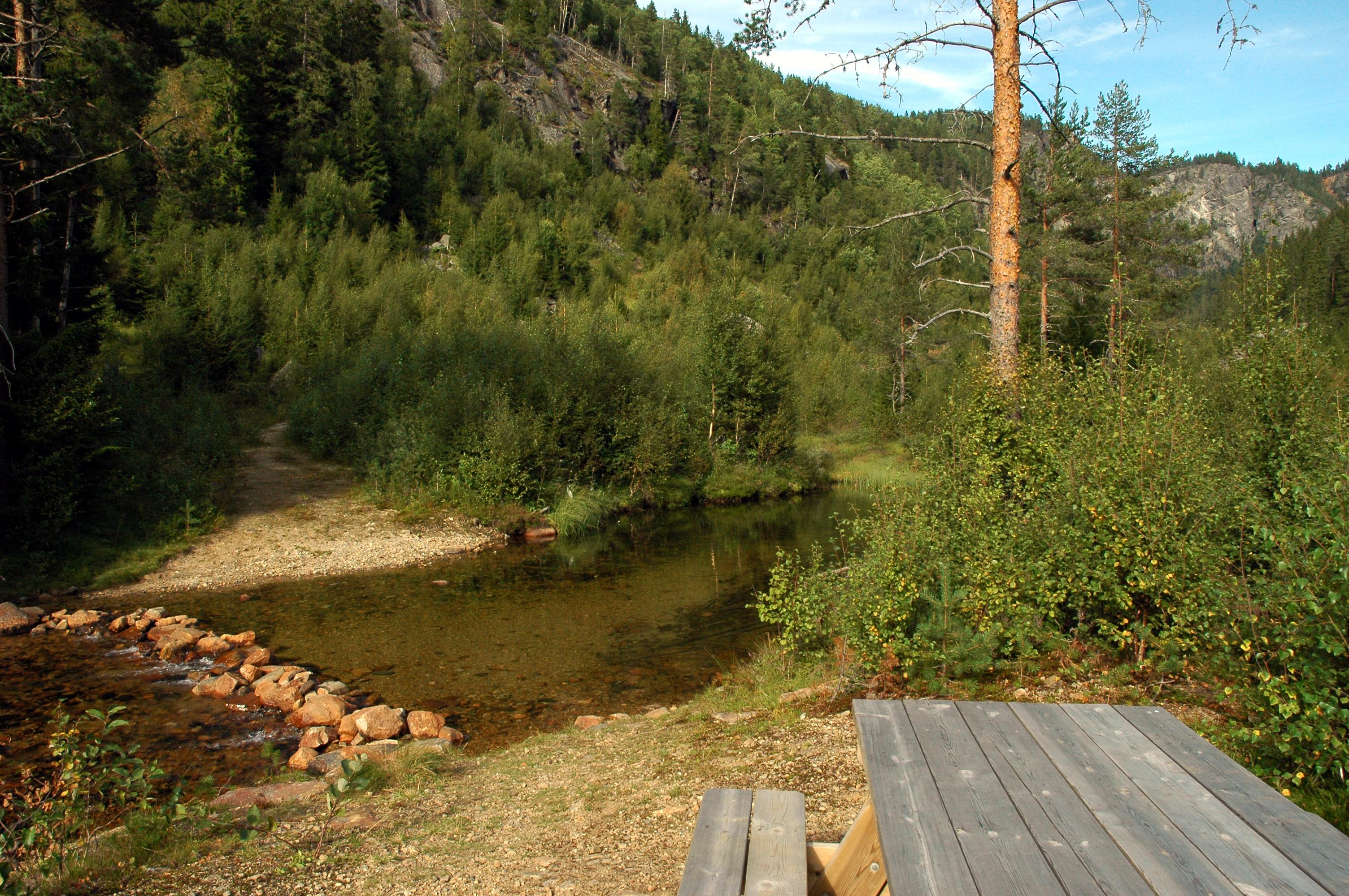 Gloppefoss rastebord