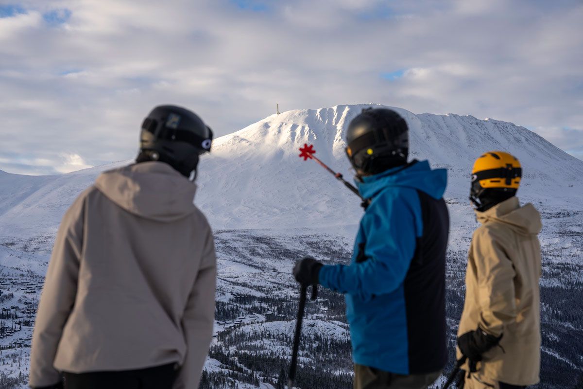 Gausta skisenter i Rjukan