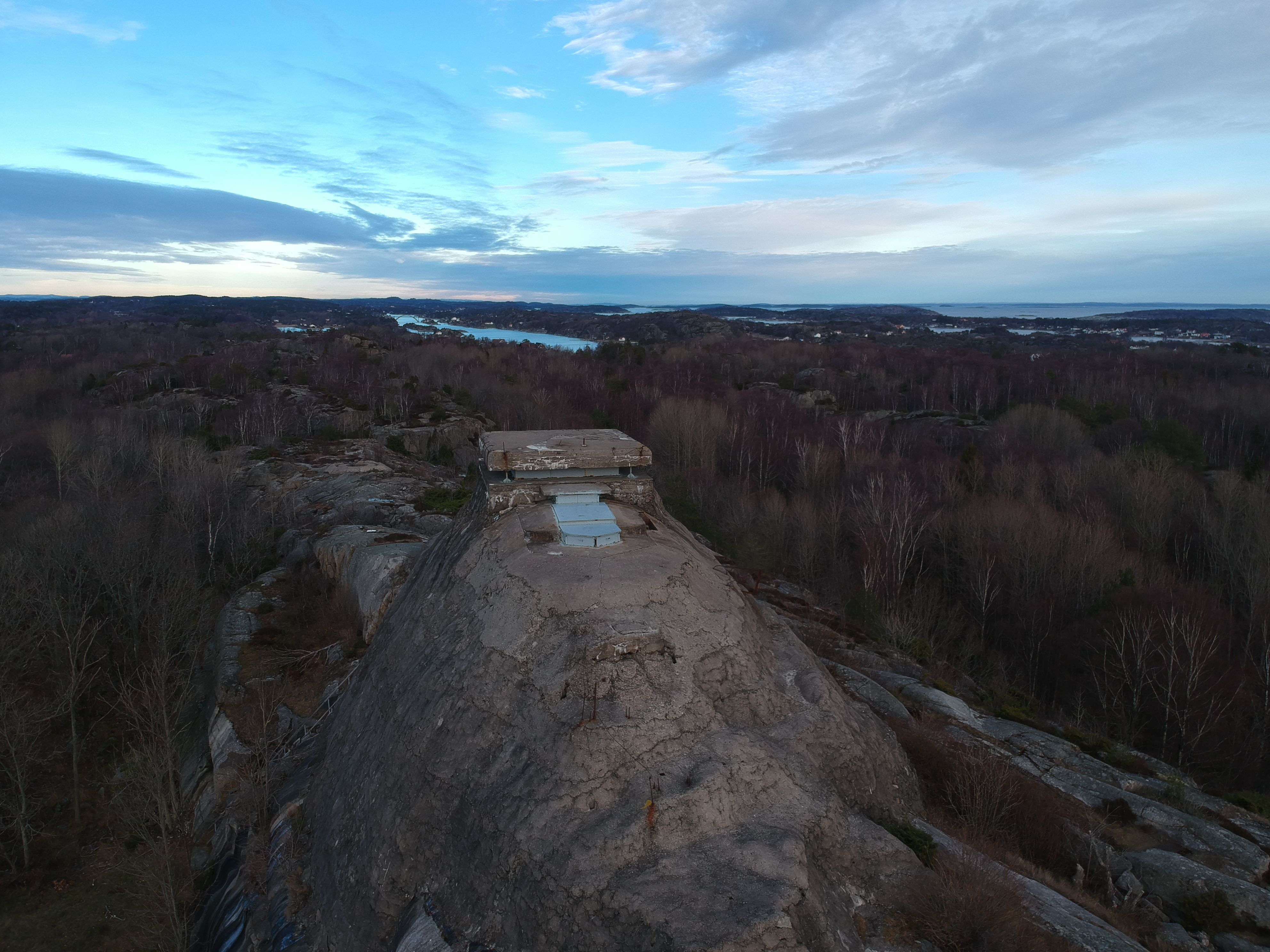 Torås fort fra fugleperspektiv
