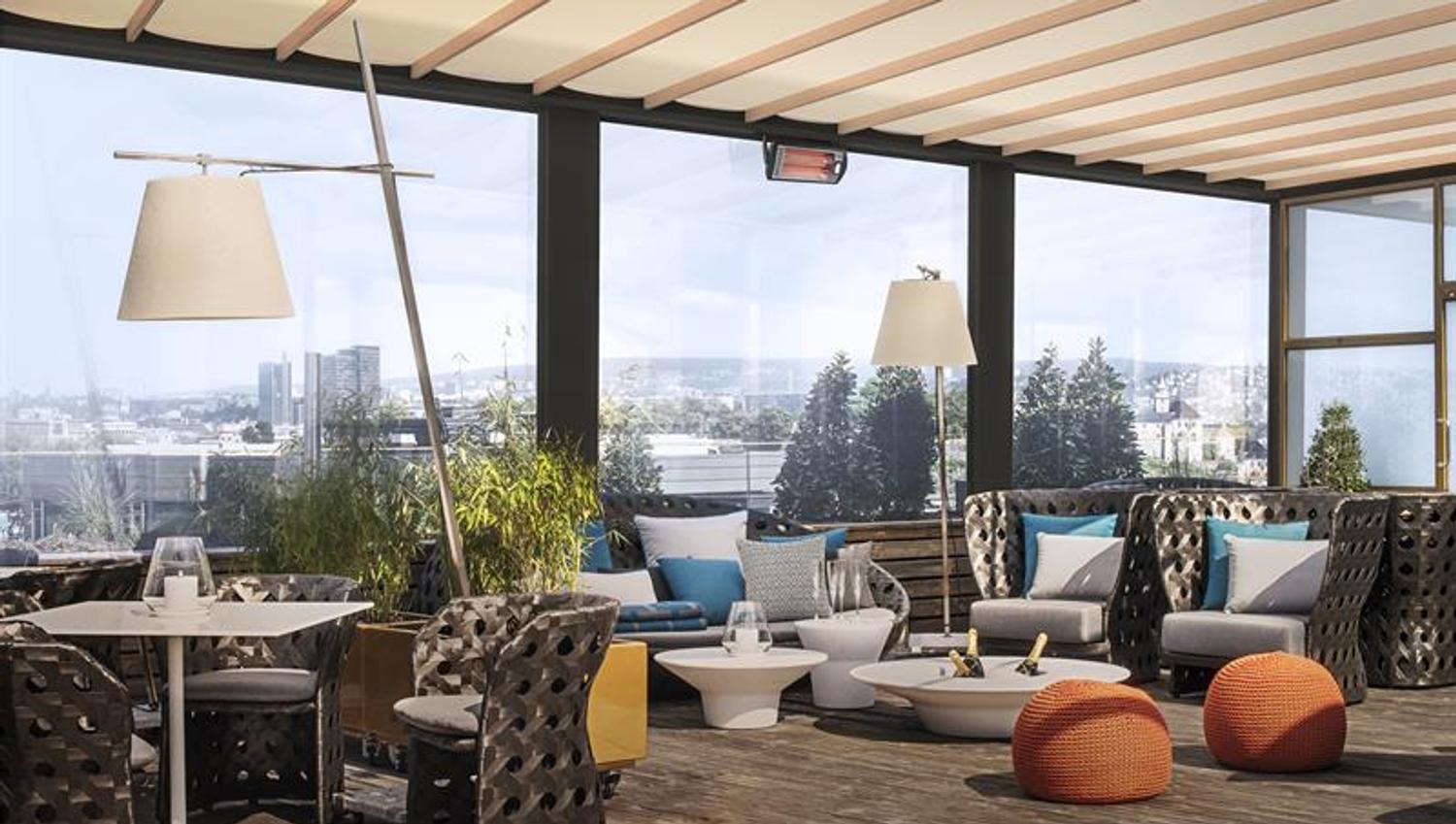 lounge områder på taket