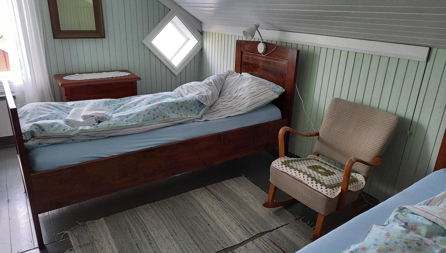 Overnatting i Grong, Veium