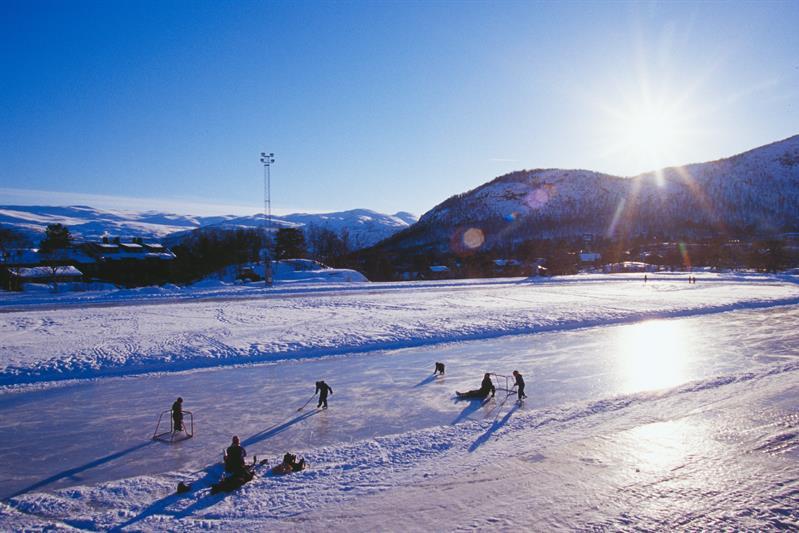 Skøytebane på Hovden