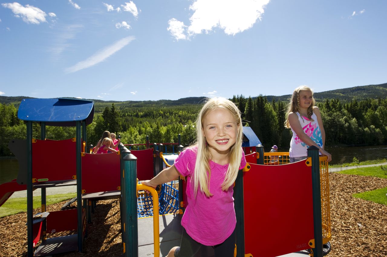 Utendørs lekepark