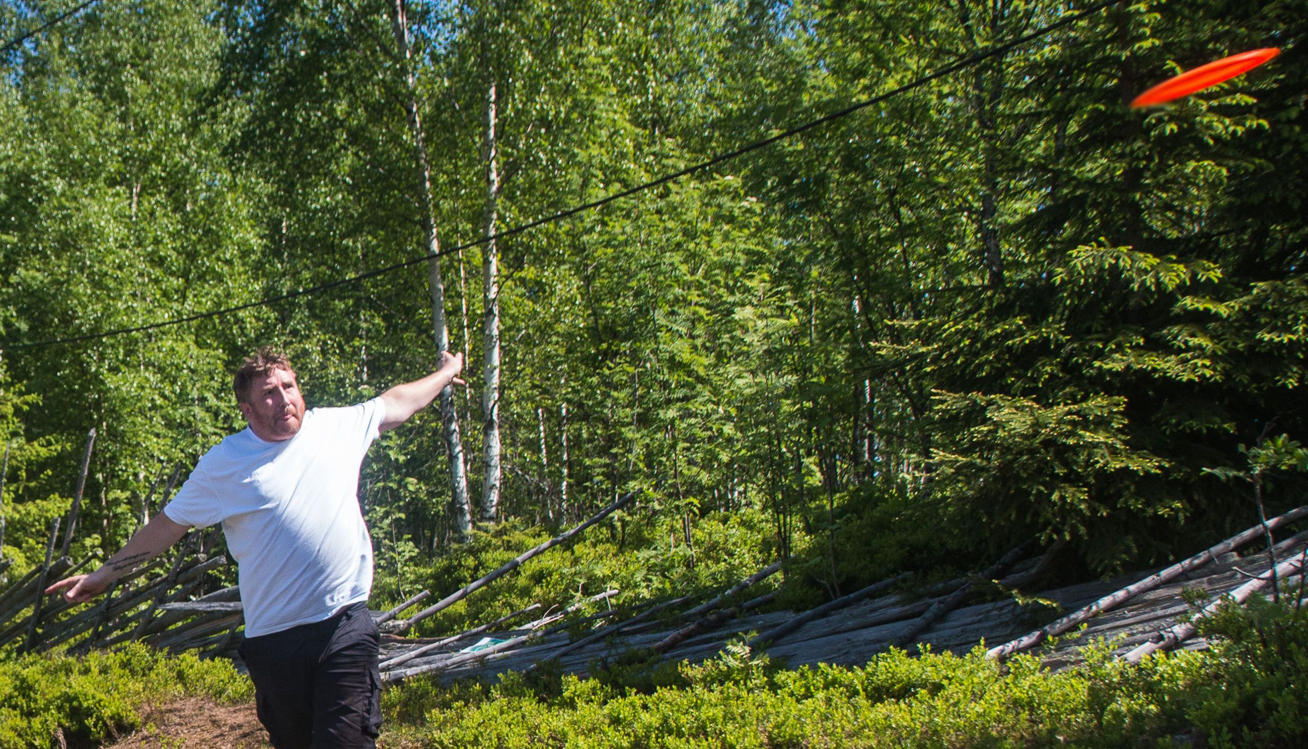 Frisbeegolf i Gjøvik - Drive