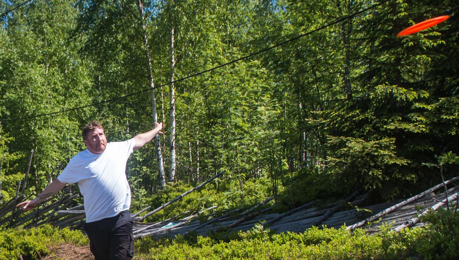 Frisbeegolf i Gjøvik - Drive