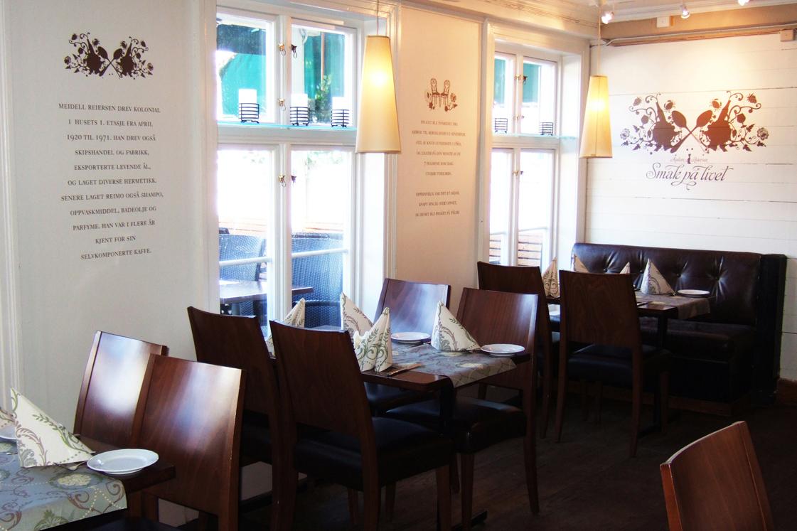 Interiør hos Madam Reiersen