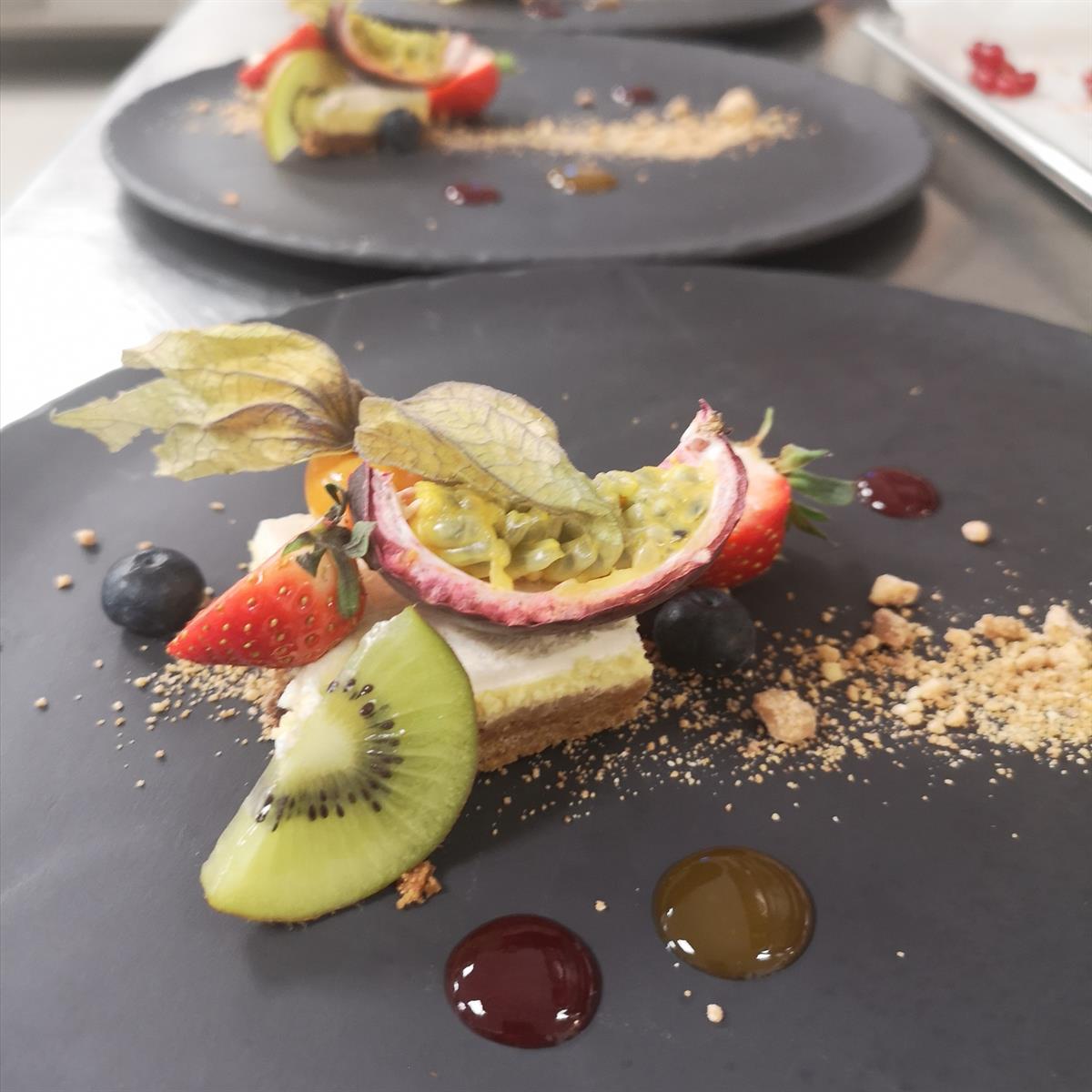 Pasjonsfruktostekake