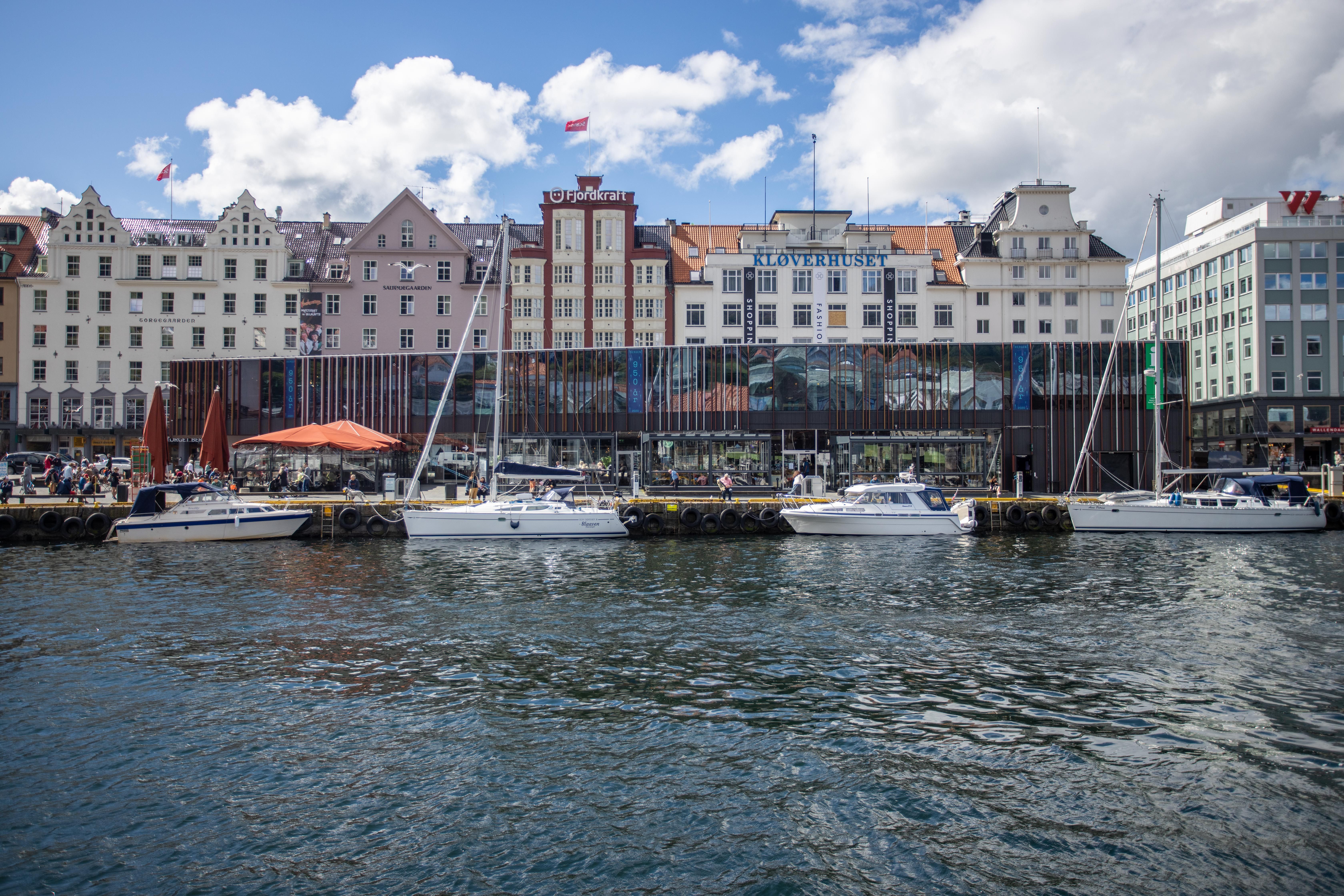 Fisketorget og Mathallen i Bergen