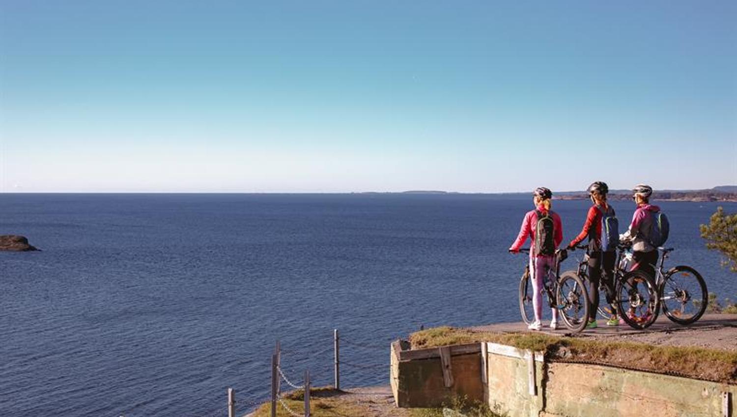 Cycle route from Langesund to Kragerø