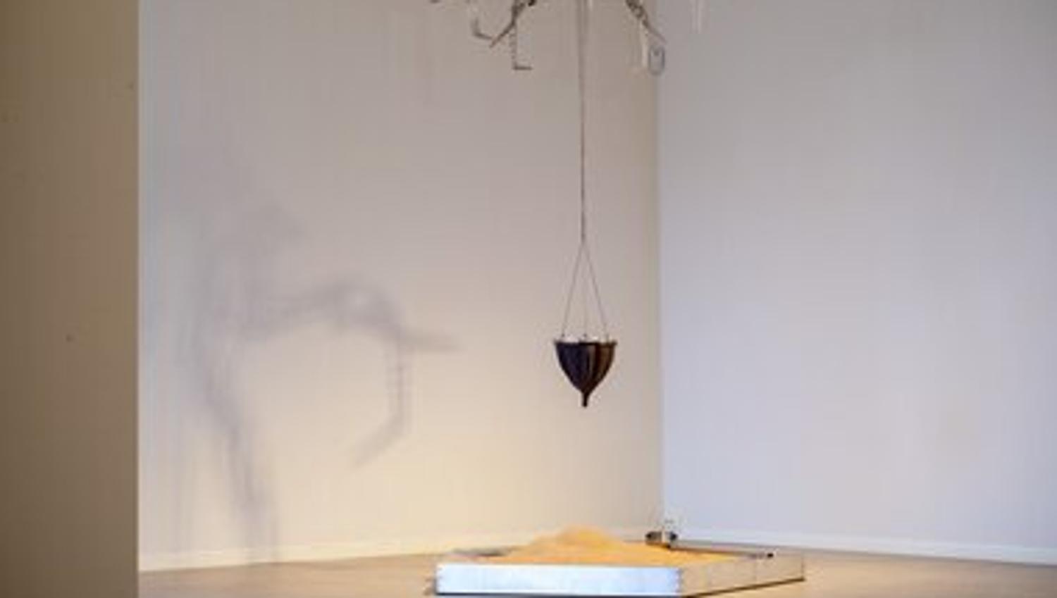Utstilt kunst på Galleri ØKS.
