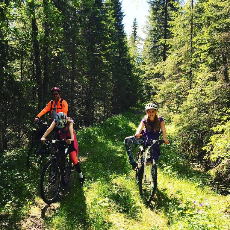 Småbruket er ideelt som base for mange naturopplevelser i Snåsa