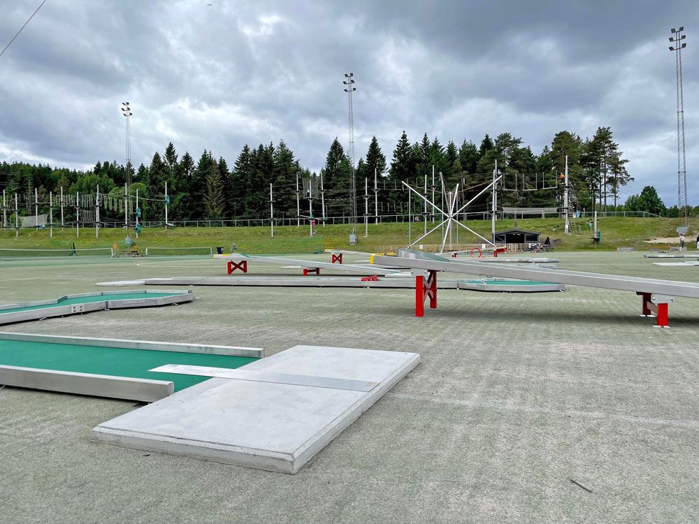 mini golf at Skien leisure park