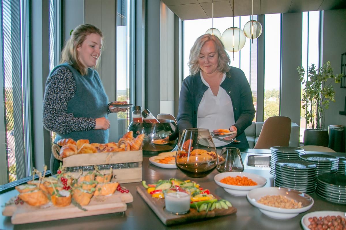 Frokost buffet på Scandic Hamar