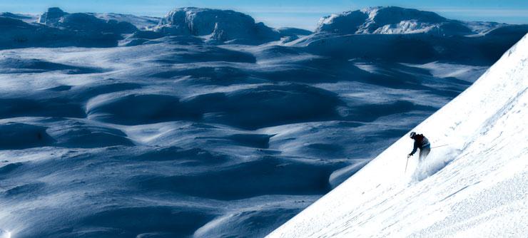 Hallingskarvet skisenter blåberget