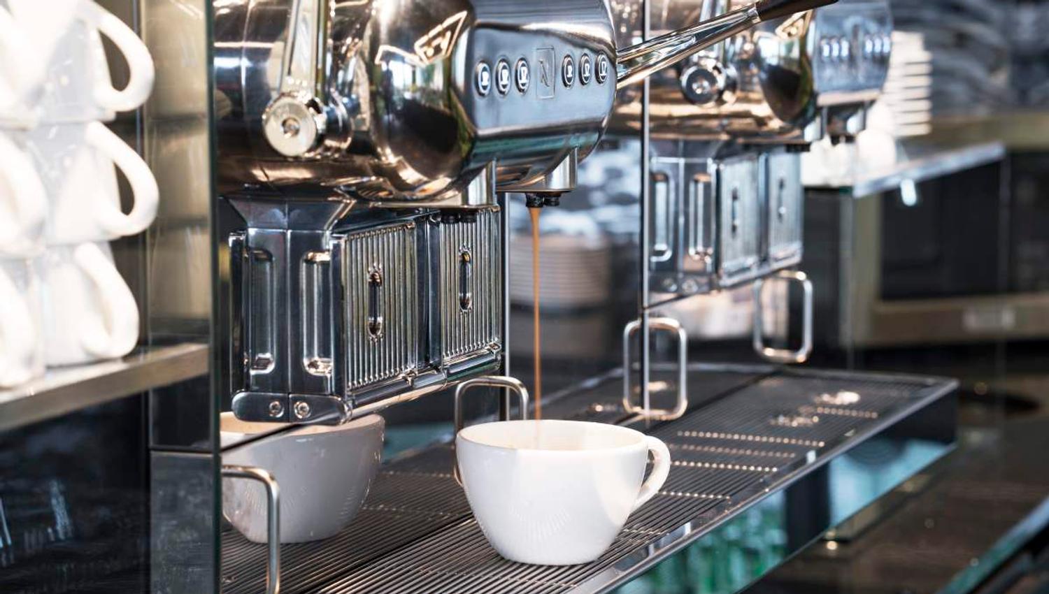 Coffee machine in Thon Hotel Stavanger