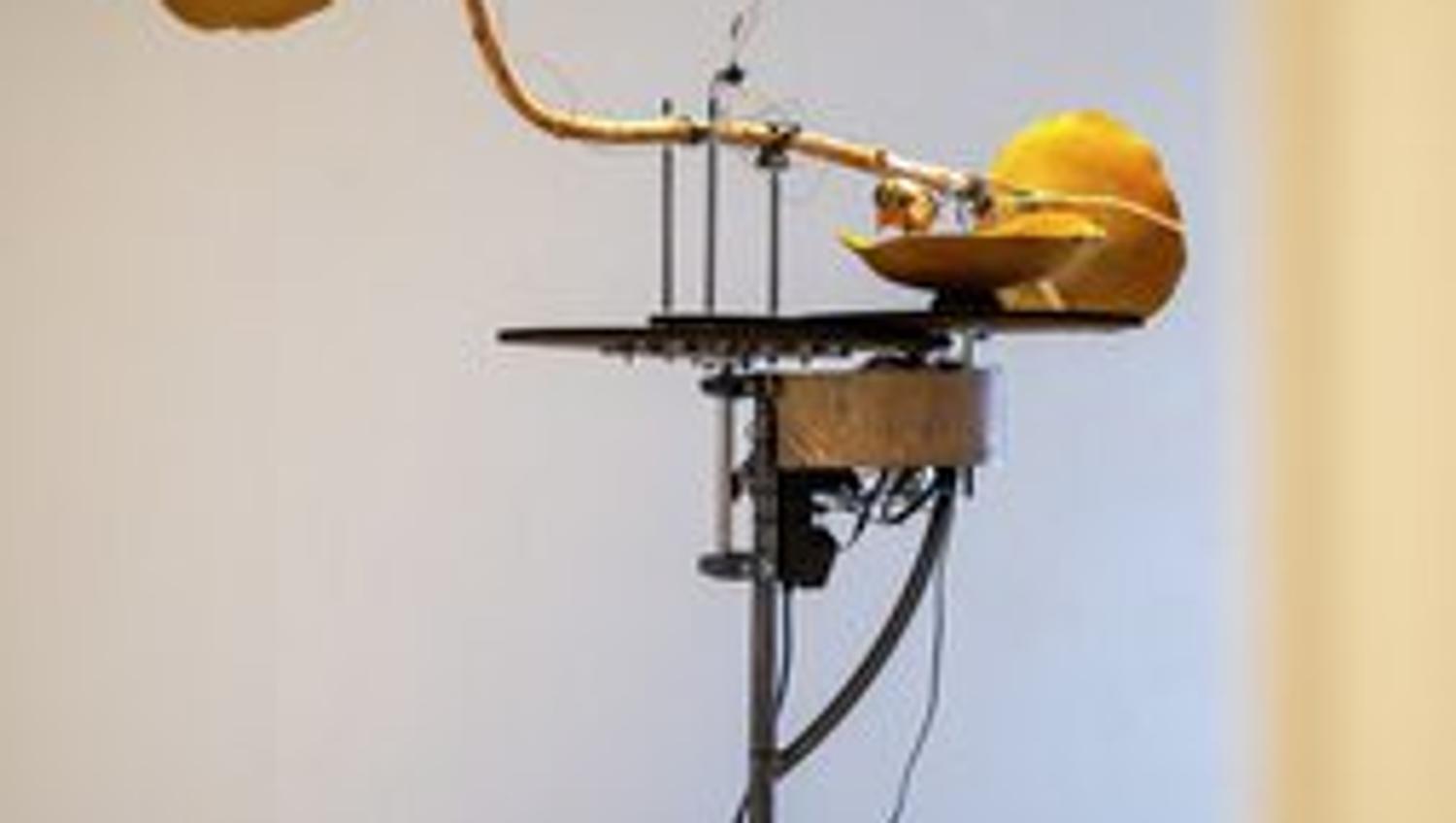 Kunstinstallasjon på Galleri ØKS.