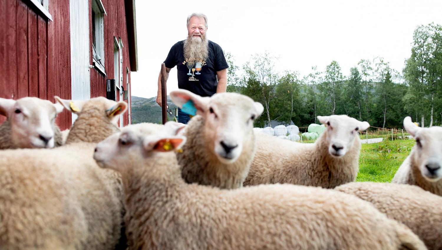 Inge Staldvik, vertskapet ved Skjenkestova. Produserer også kjøttprodukter.