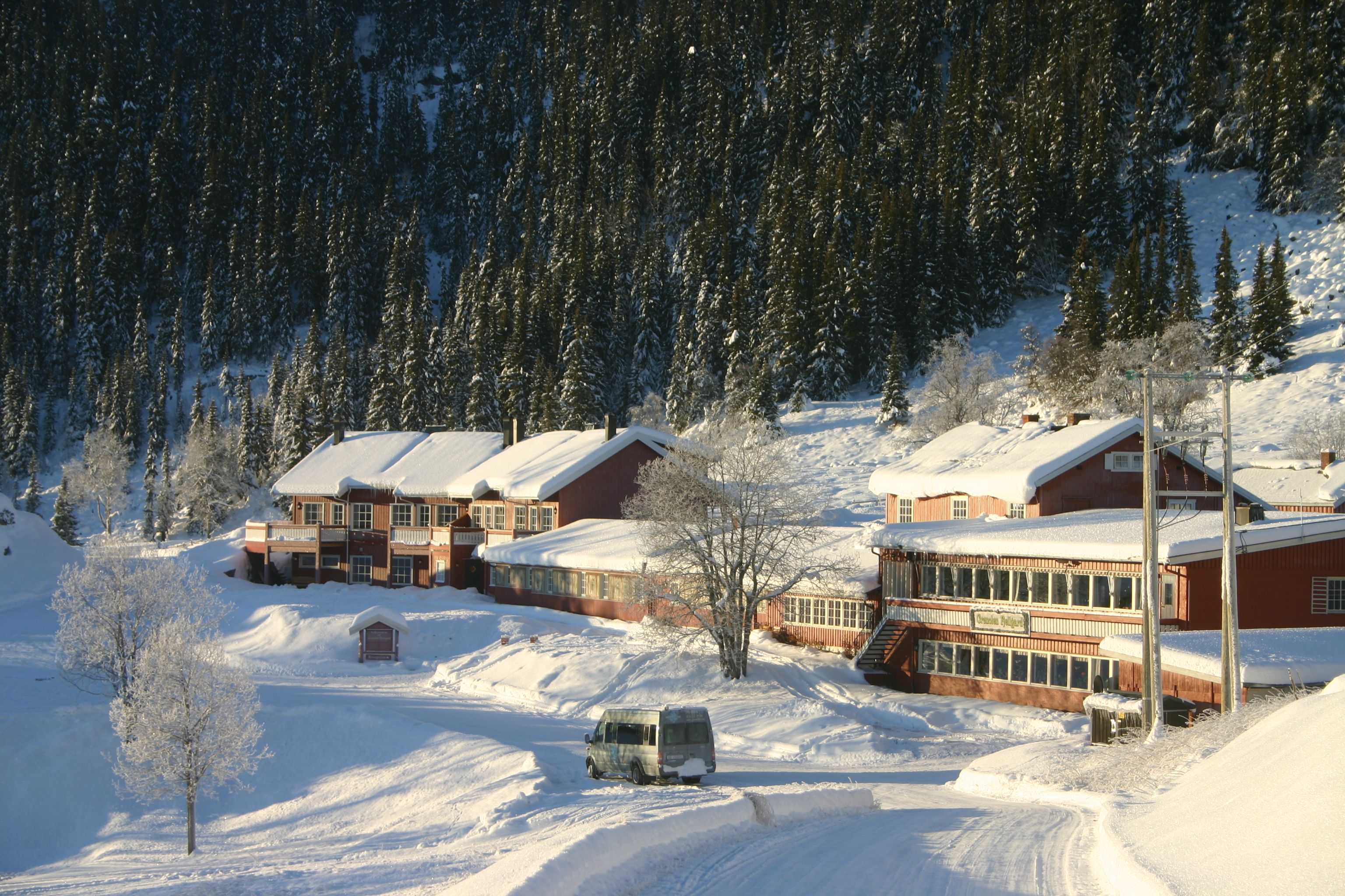 Grønolen Fjellgard vinter