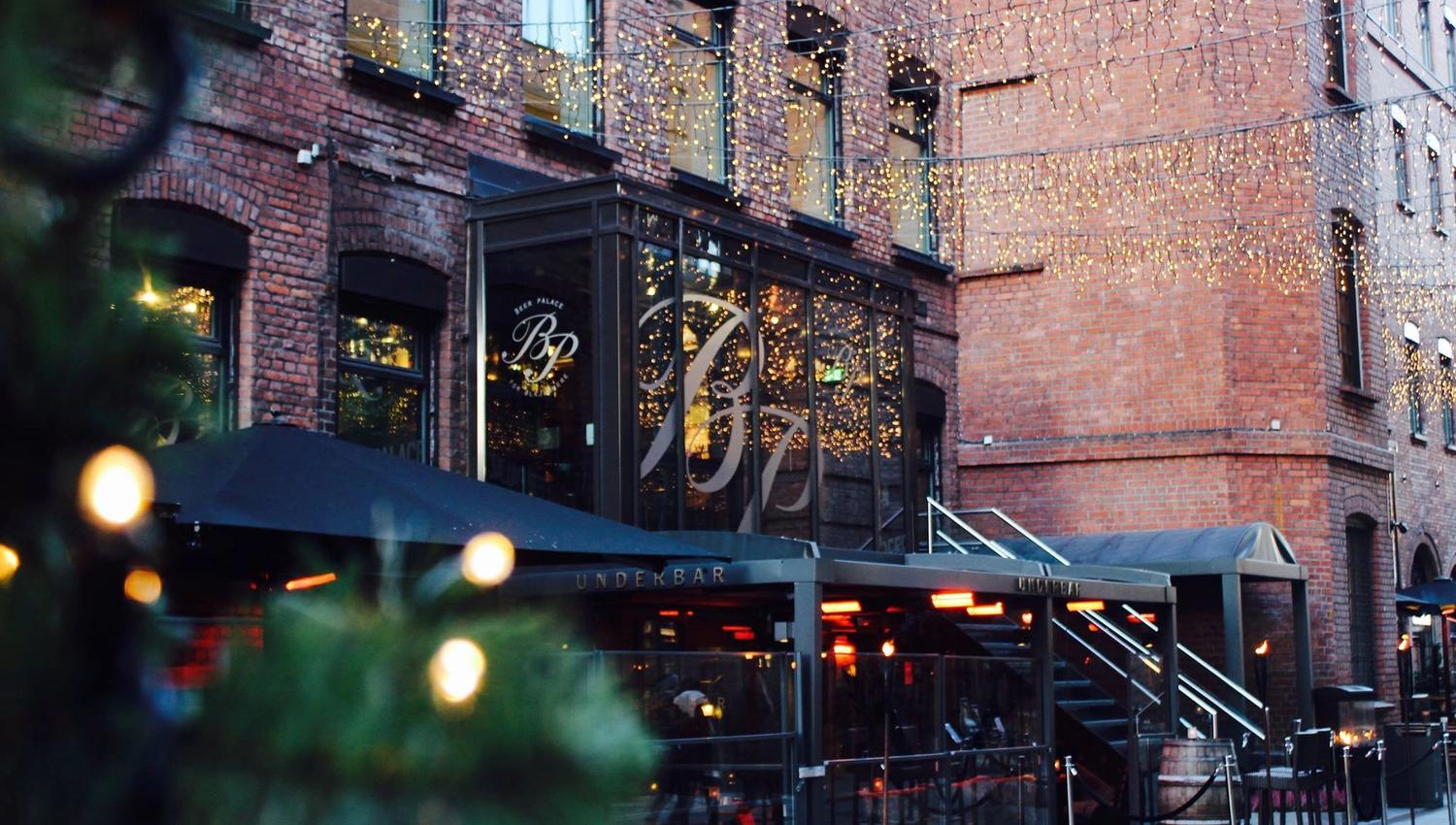 Christmas decoration at Aker Brygge