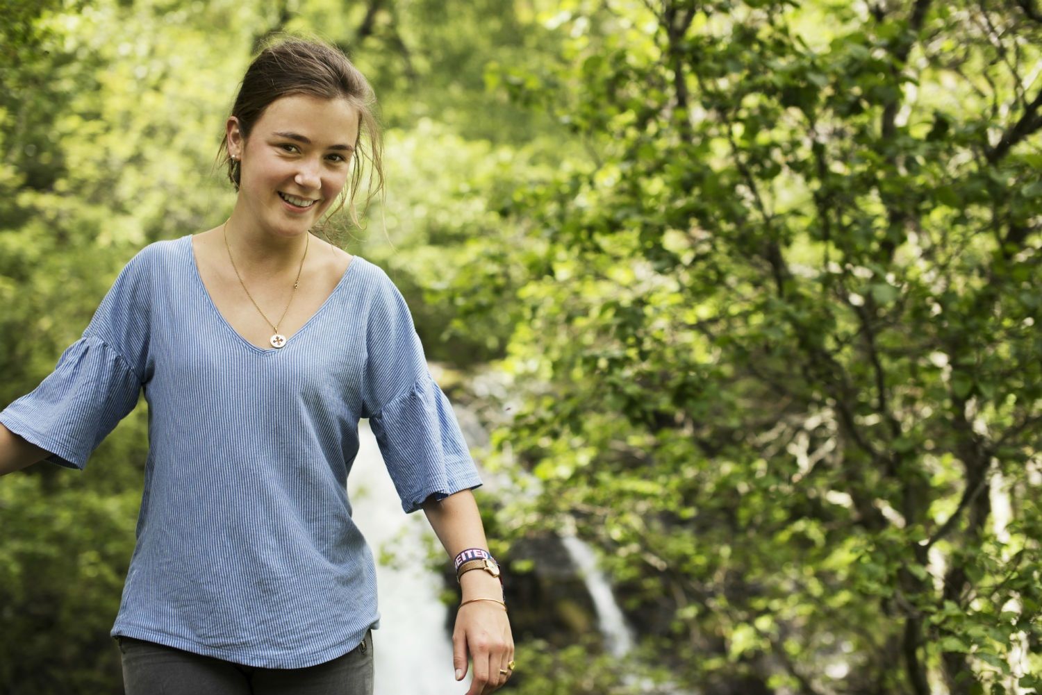 Hike To Brekkefossen Waterfall