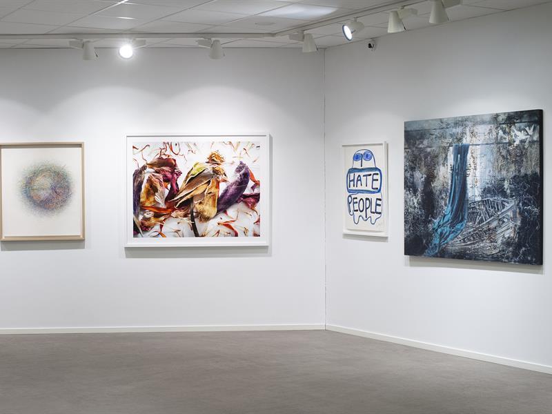 Exhibition room at Fineart Oslo