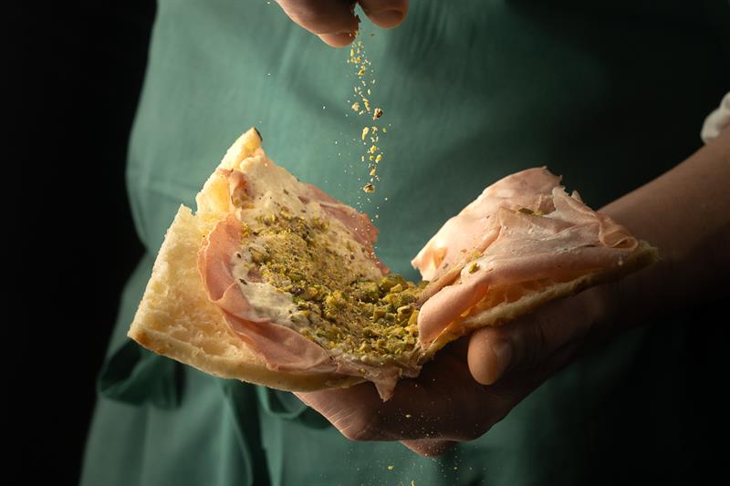 Detalj av sandwich