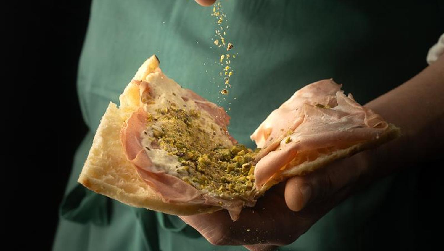 Detalj av sandwich