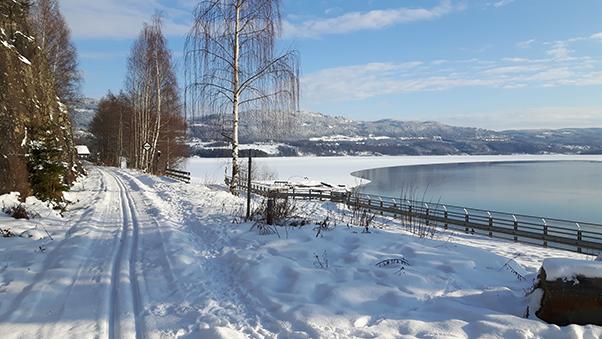 Skitur på Gamle Valdresbanen fra Eina til Dokka
