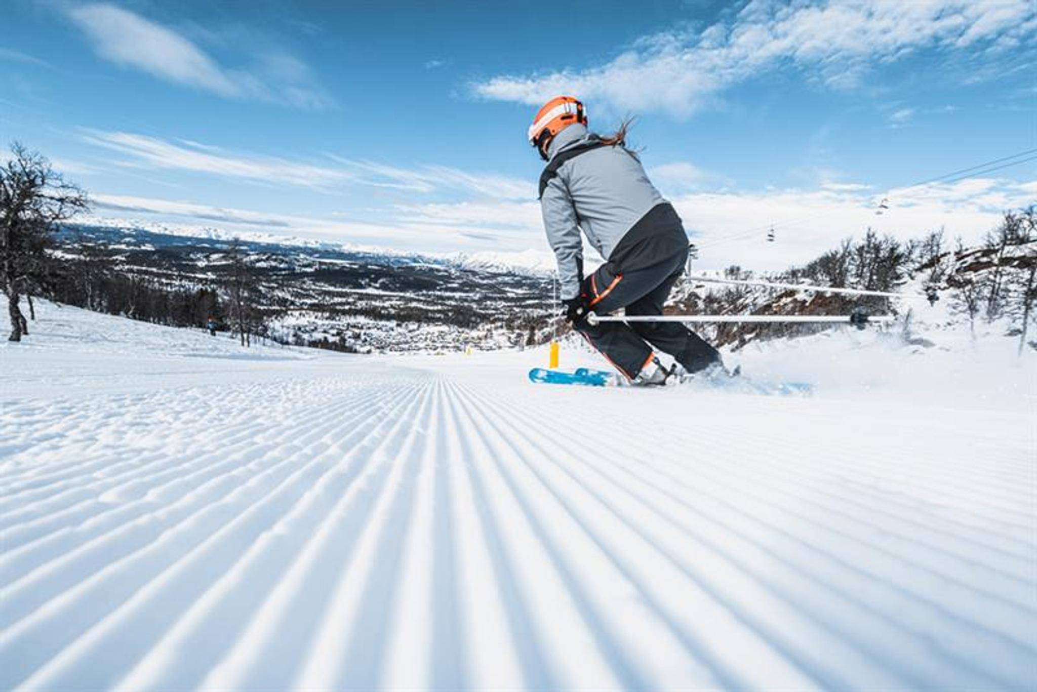 alpinkjøring på Rauland skisenter