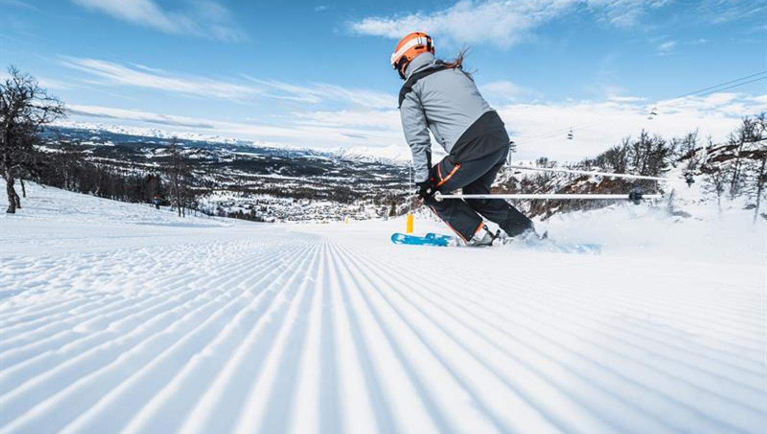 alpinkjøring på Rauland skisenter