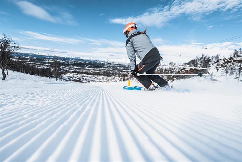 alpinkjøring på Rauland skisenter