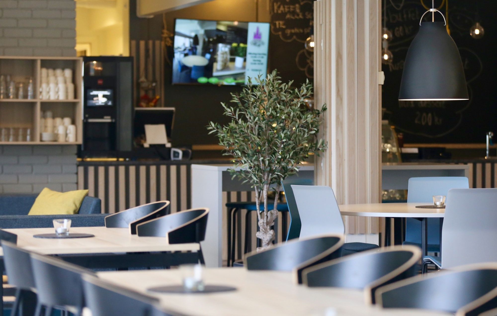 Koslig kafe hos Muritunet i Valldal.