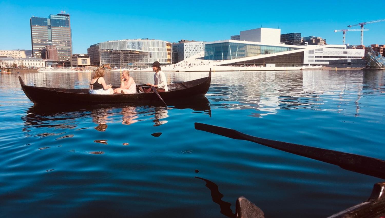 Rowing on the Oslo Fjord