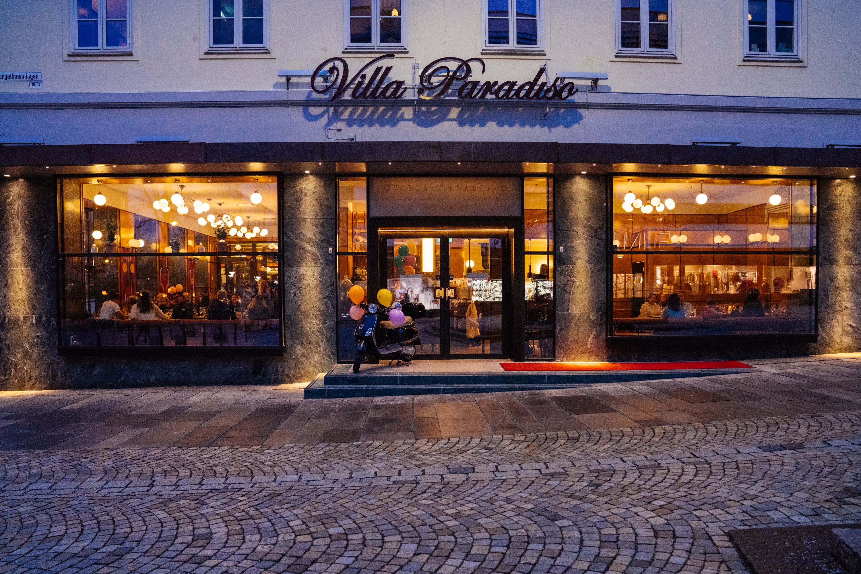 Sentral beliggenhet midt på Torgalmenningen