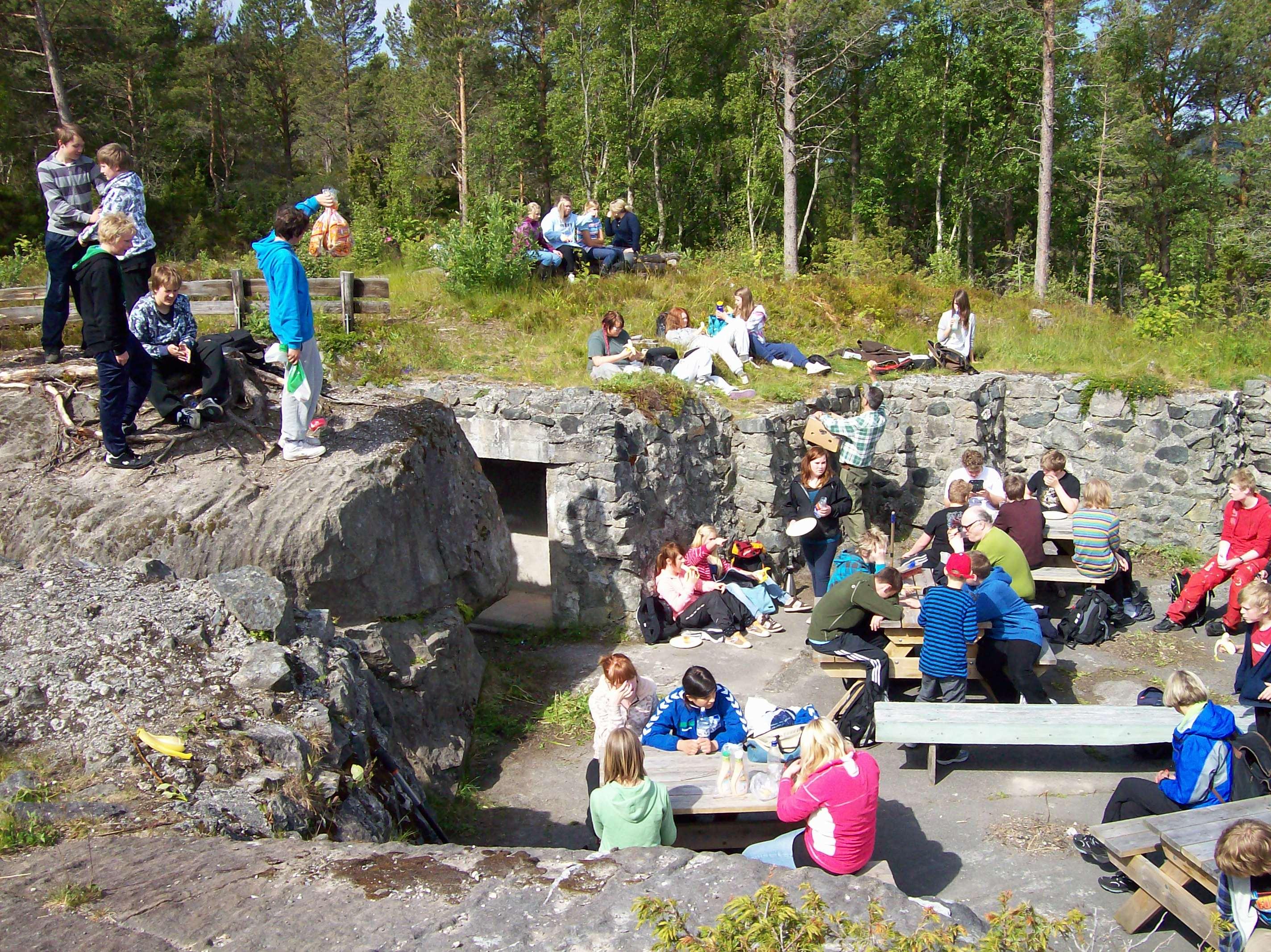 Kvalvik Fort - kystfort fra 2. verdenskrig
