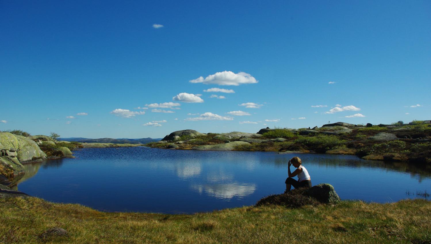 innsjø på Bindalsfjell
