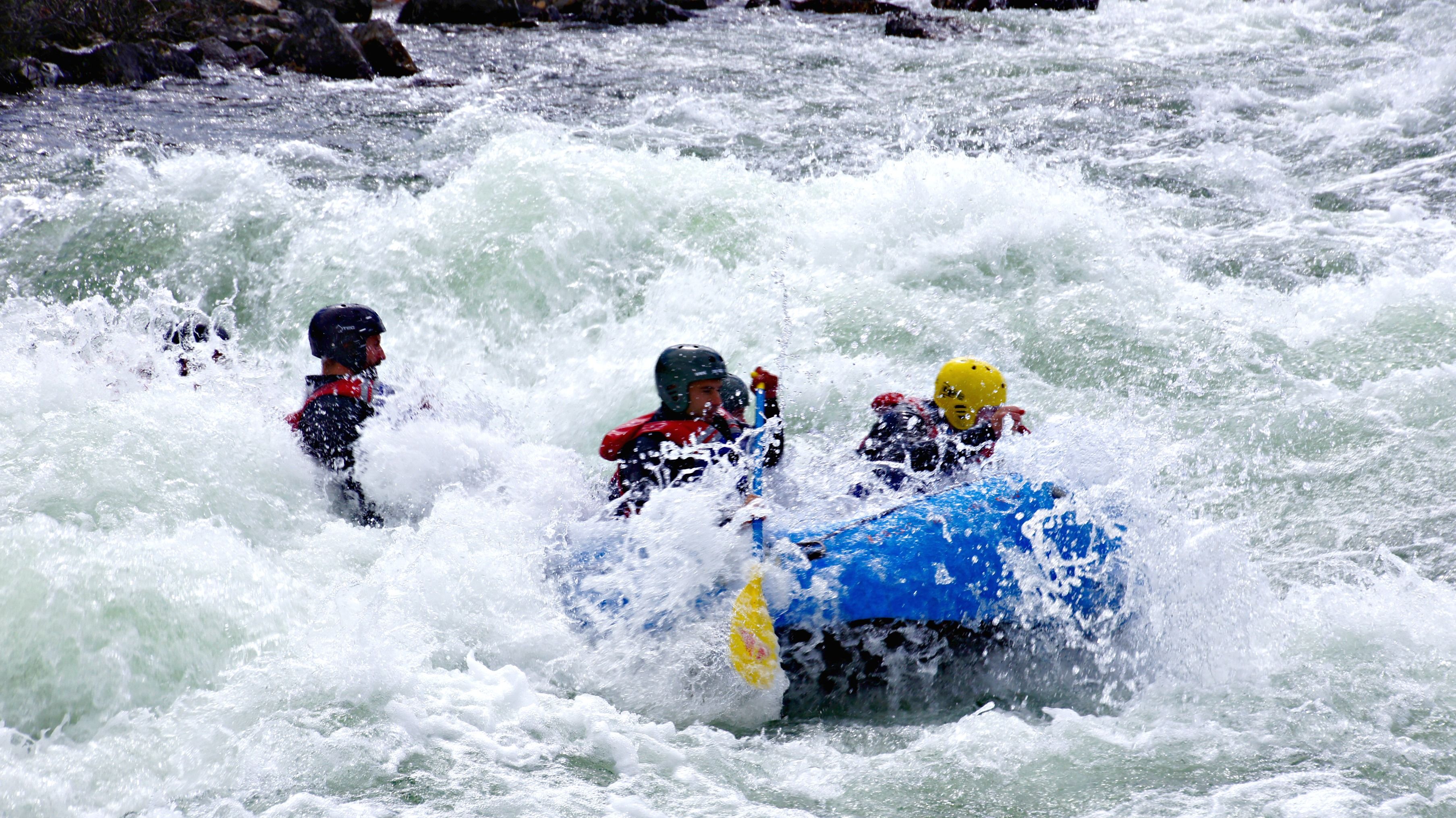 Rafting i Numedalslågen
