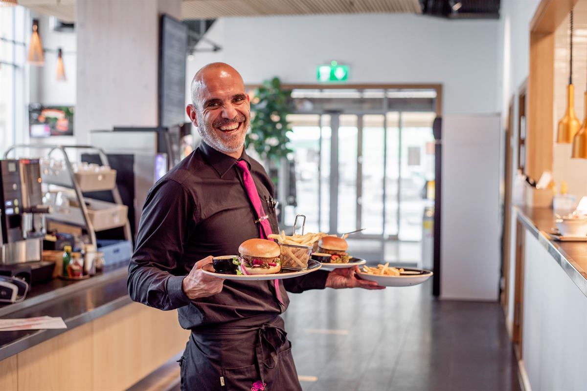 Restaurant Mjøskanten i Wood Hotel