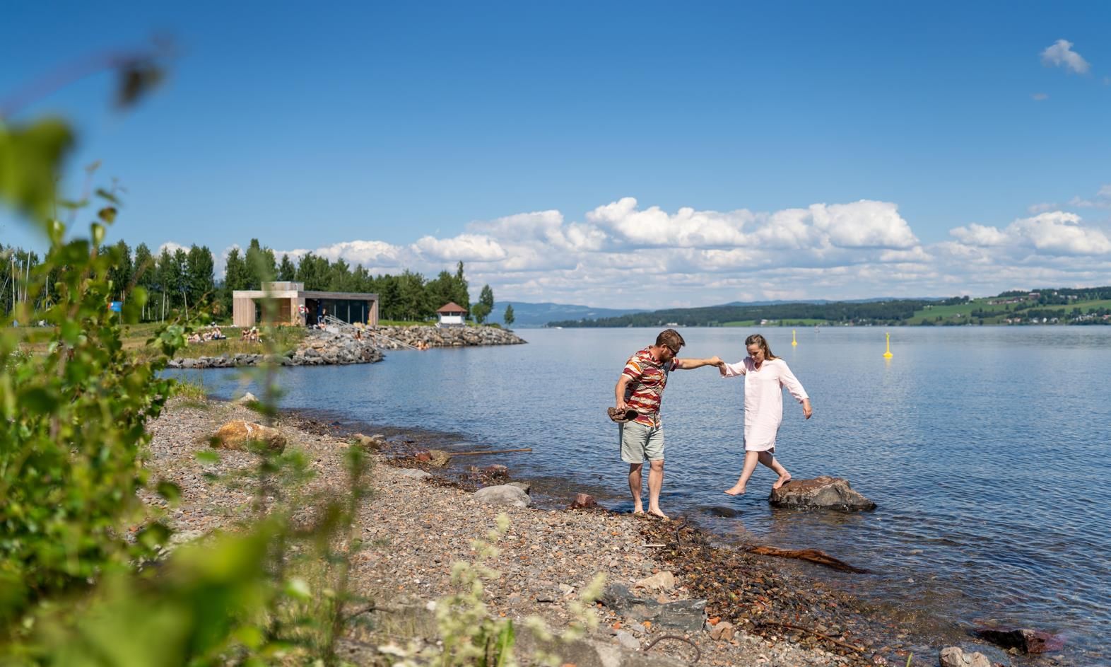 Fredevika i Gjøvik ved Mjøsa
