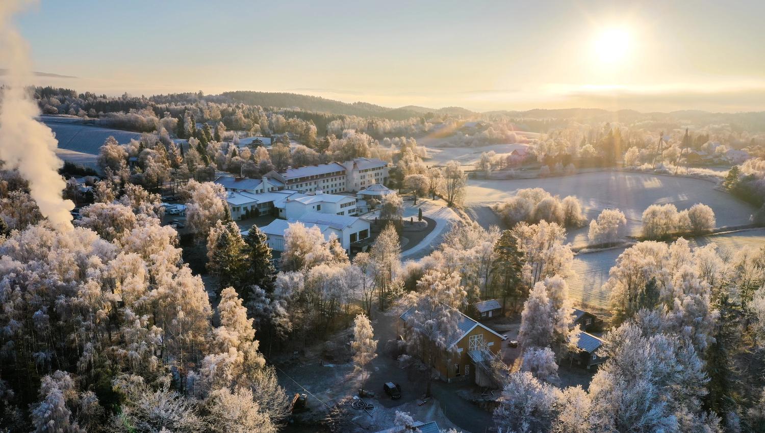 Vinter på Klækken Hotell