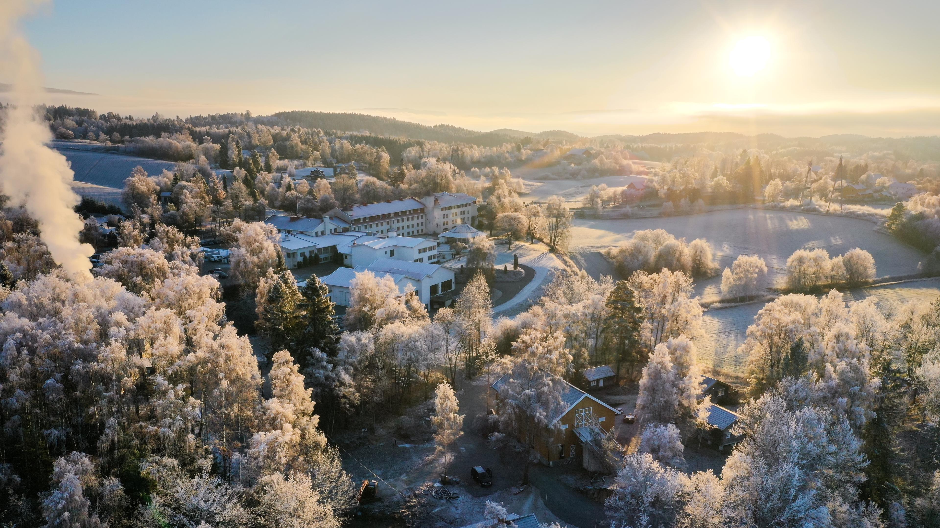 Vinter på Klækken Hotell