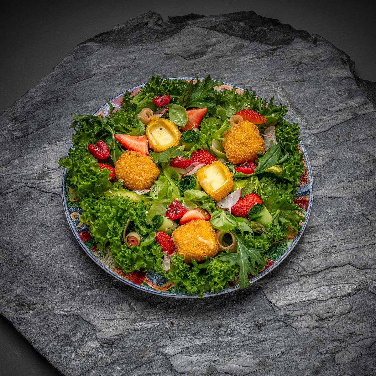 Nydelig anrettet tallerken