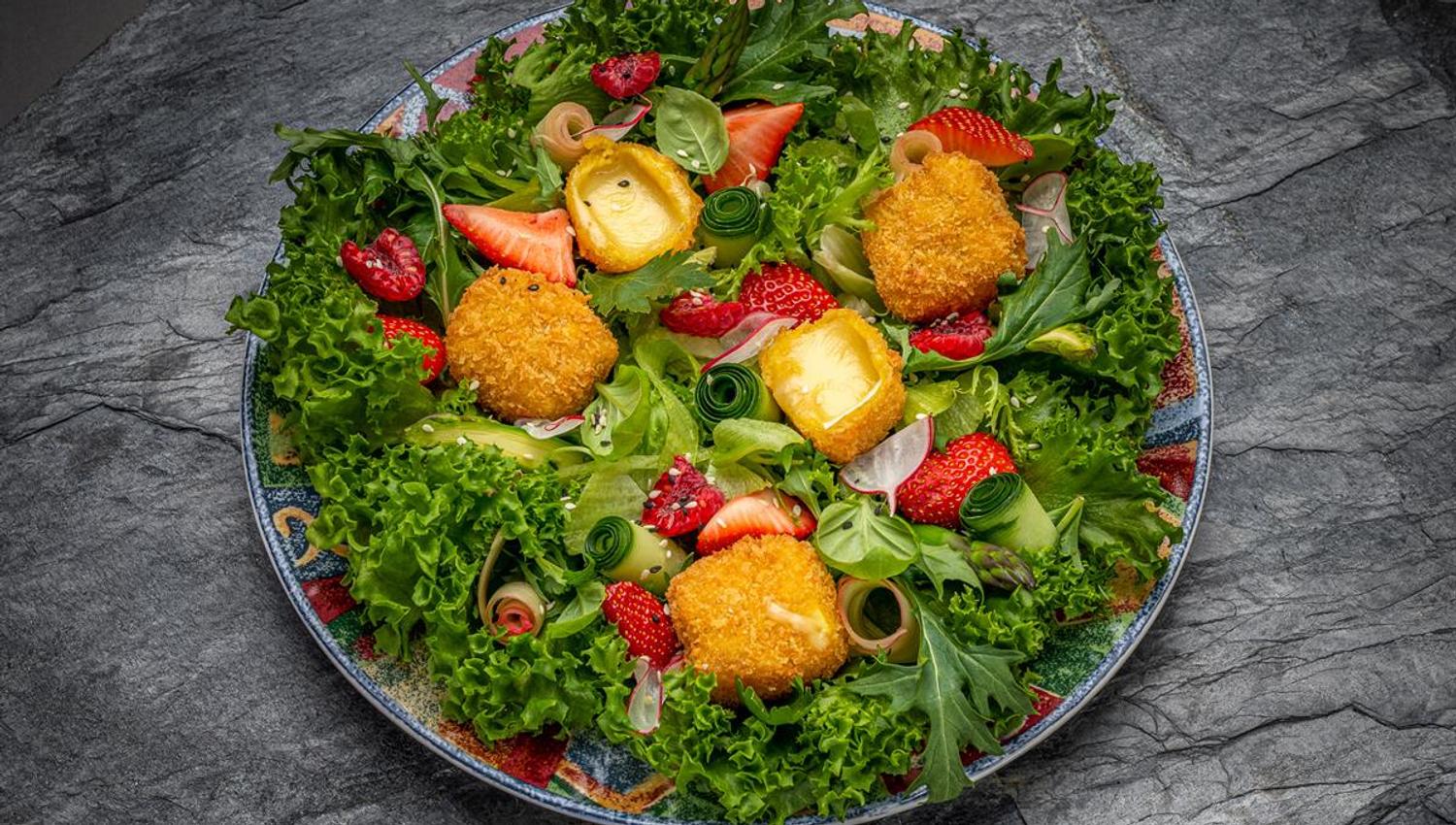 Nydelig anrettet tallerken