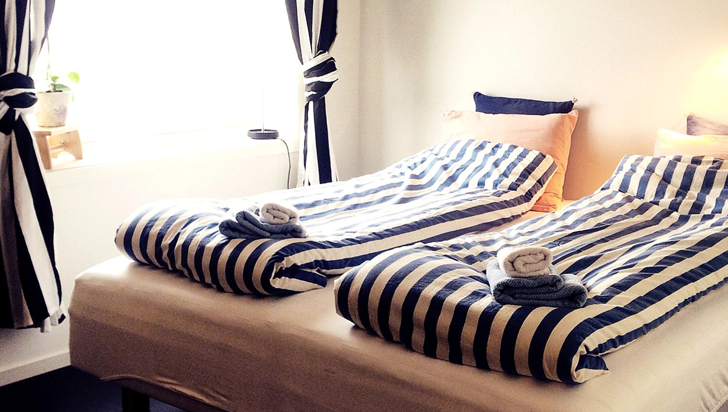 One of the rooms at the hotel