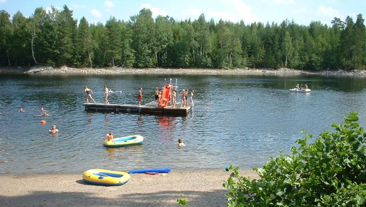 bade område