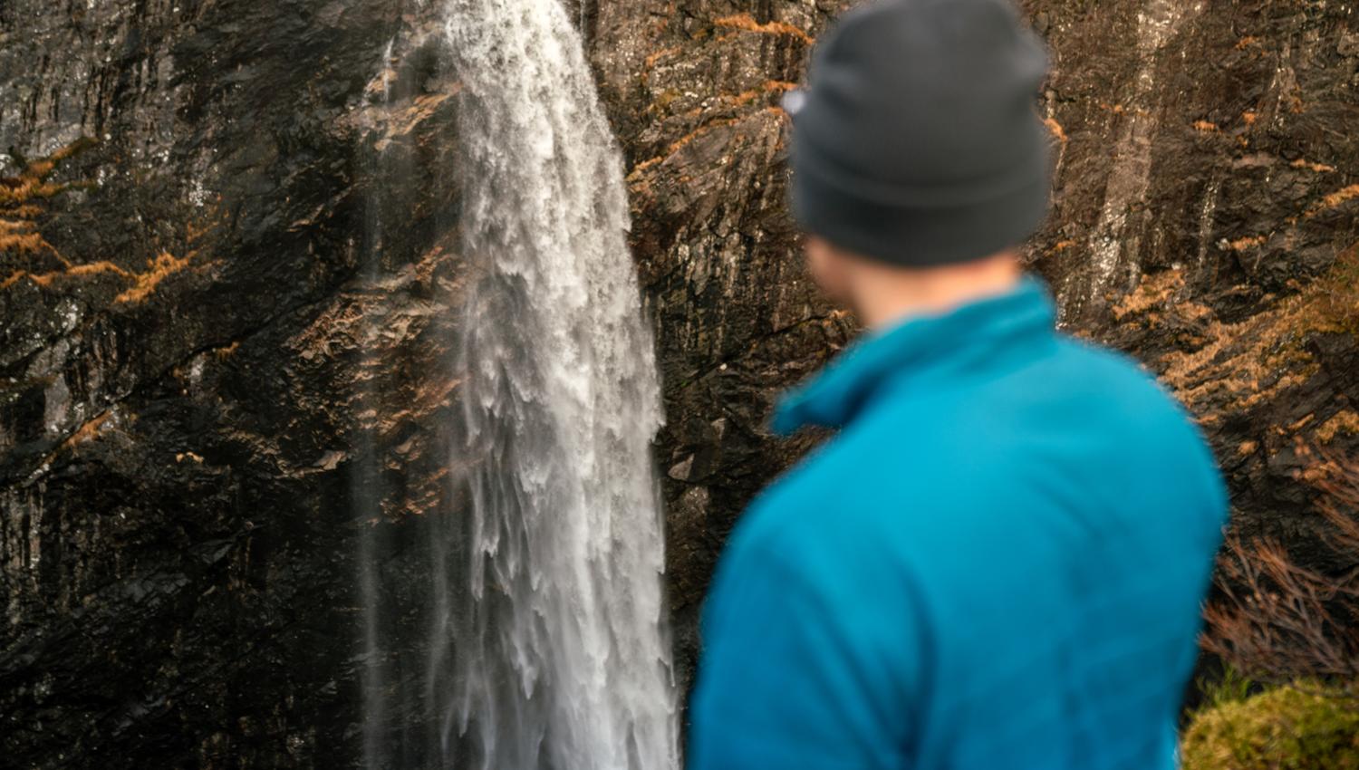 Plenty of time to enjoy the waterfall