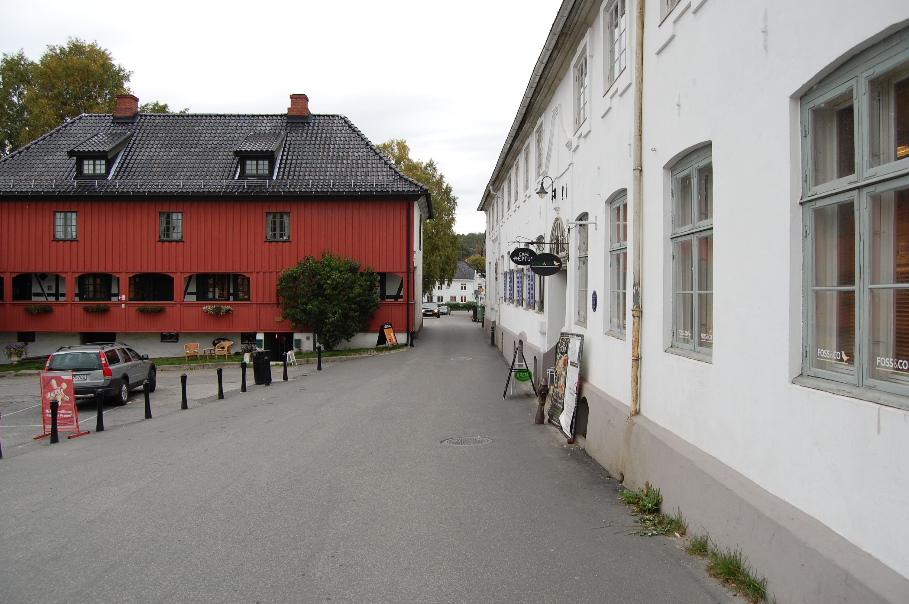 Thornegården og "tranga" i Son