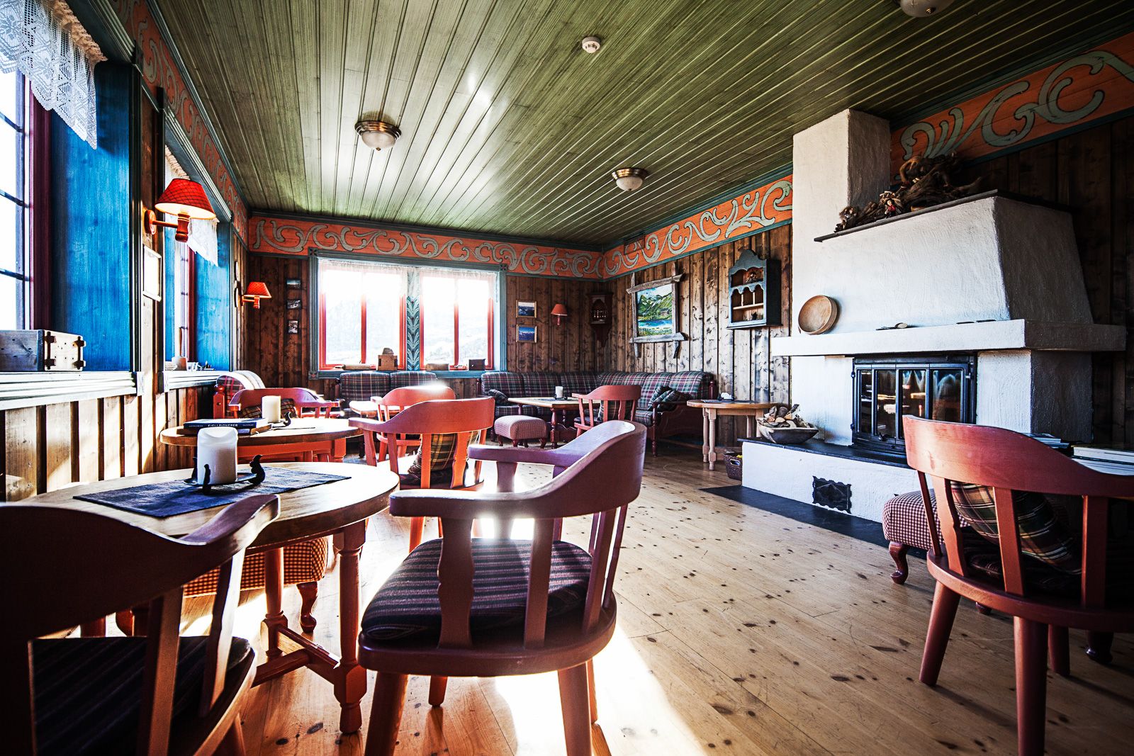 Interiør Haugseter Fjellstue