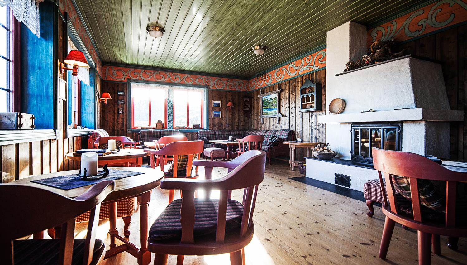 Interiør Haugseter Fjellstue