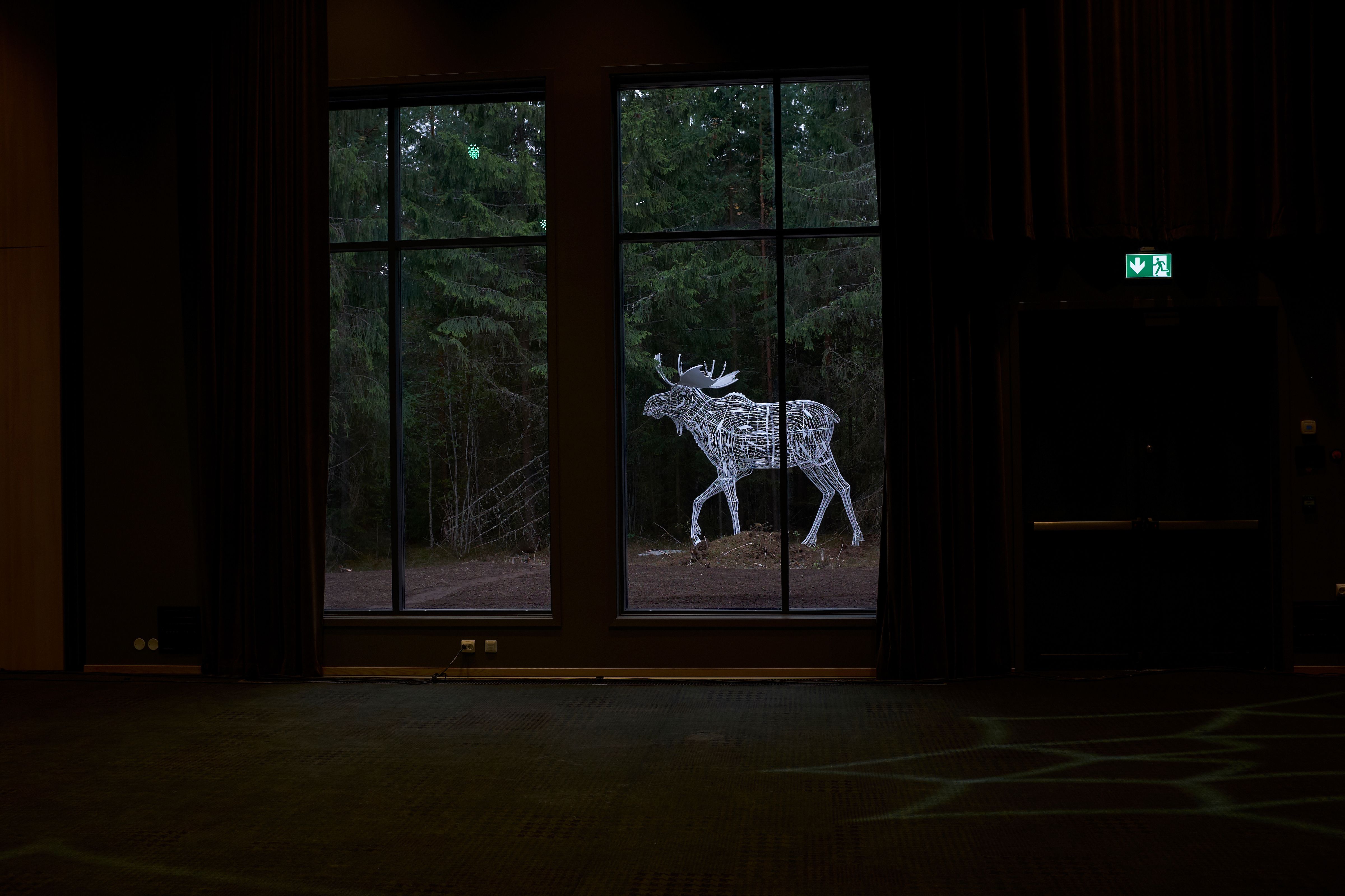 moose-outside-conference-room